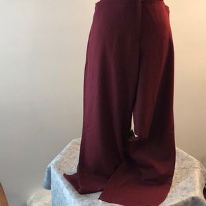 Burgundy Trousers